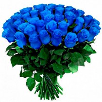 Букет 51 Синя Троянда